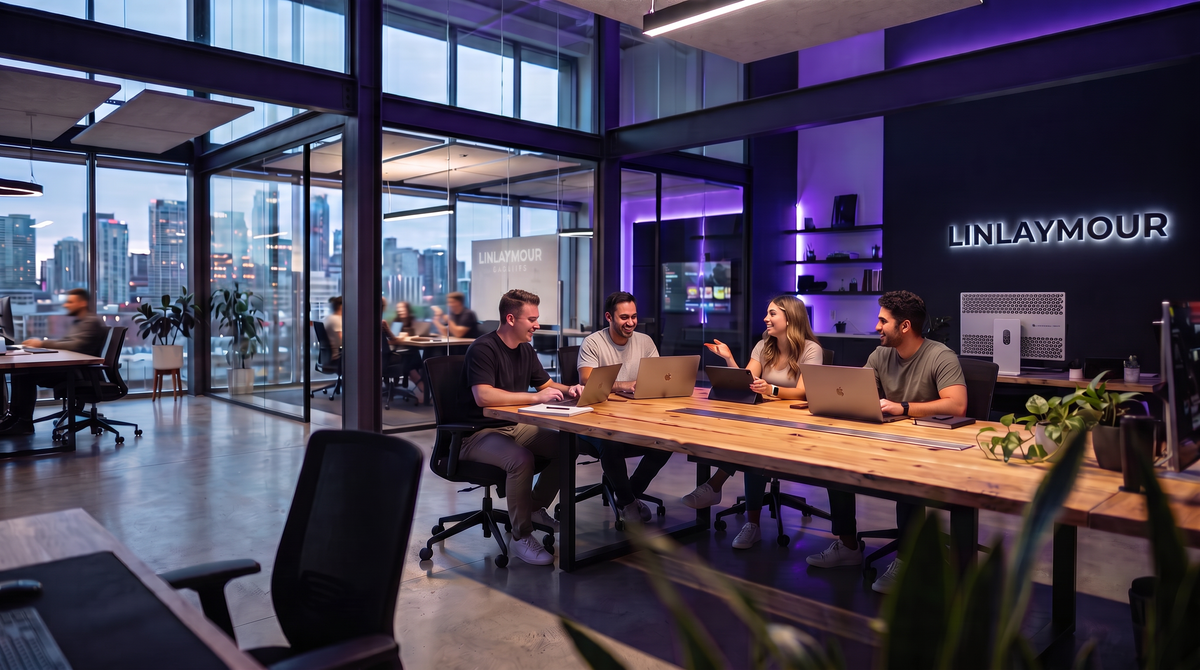 The Linlaymour agency team at work